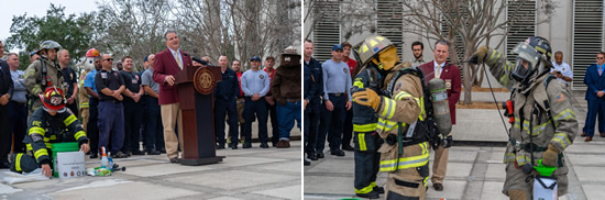 Patronis speaking at Fire OPS day