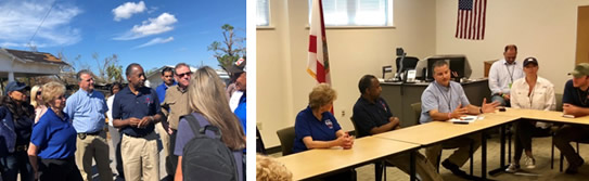 Patronis, HUD Secretary Dr. Ben Carson, SBA Administrator Linda McMahon Discuss Hurricane Michael Recovery