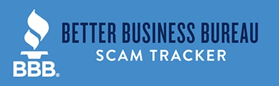 Better Business Bureau's Scam Tracker Button
