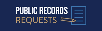 Public Records Request Button