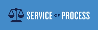Service of Process Button