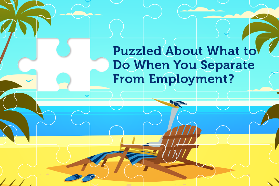 Puzzled About What to Do When You Separate From Employement?