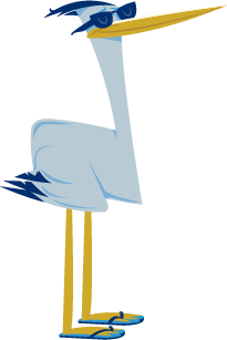 Illustrated Heron