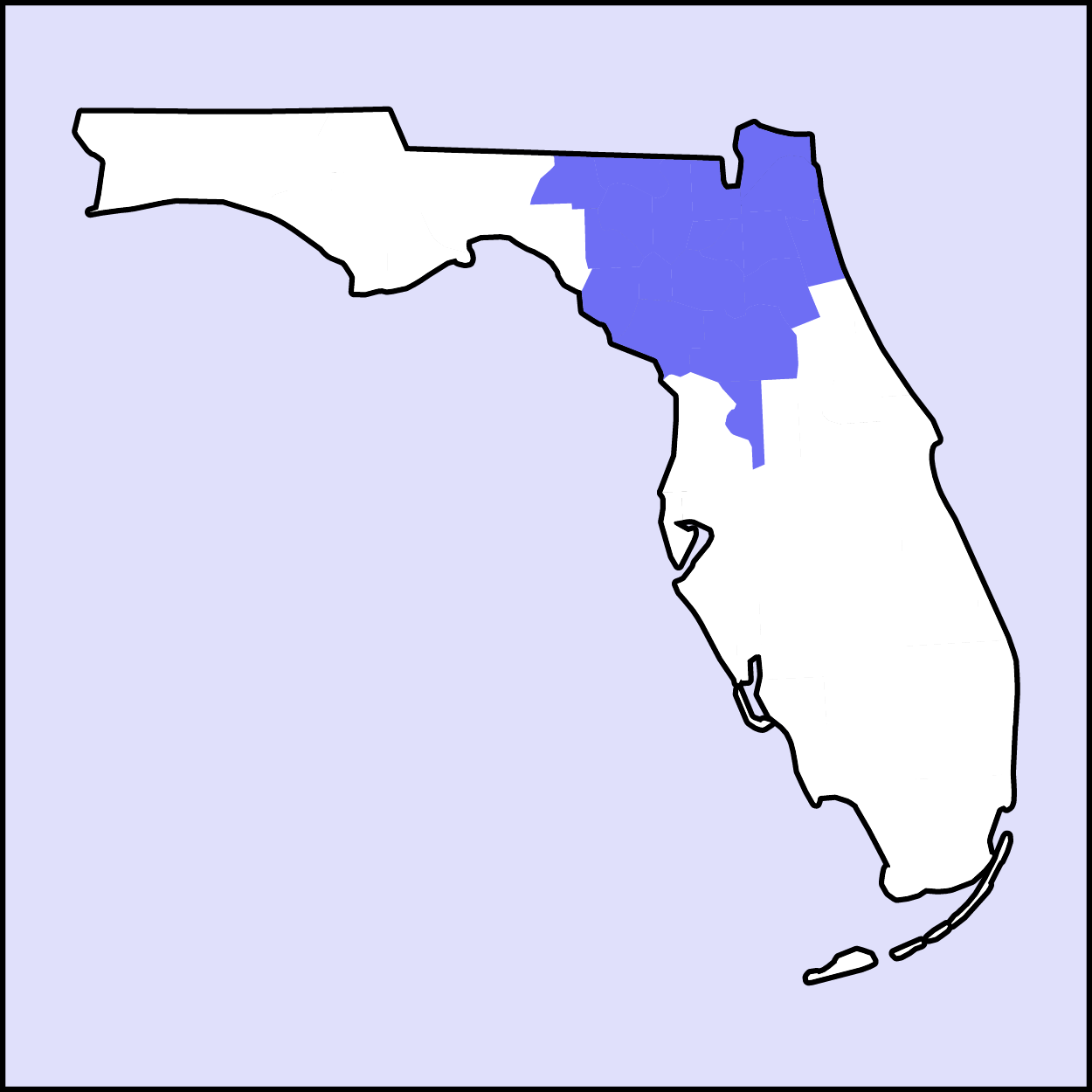 North Central Florida