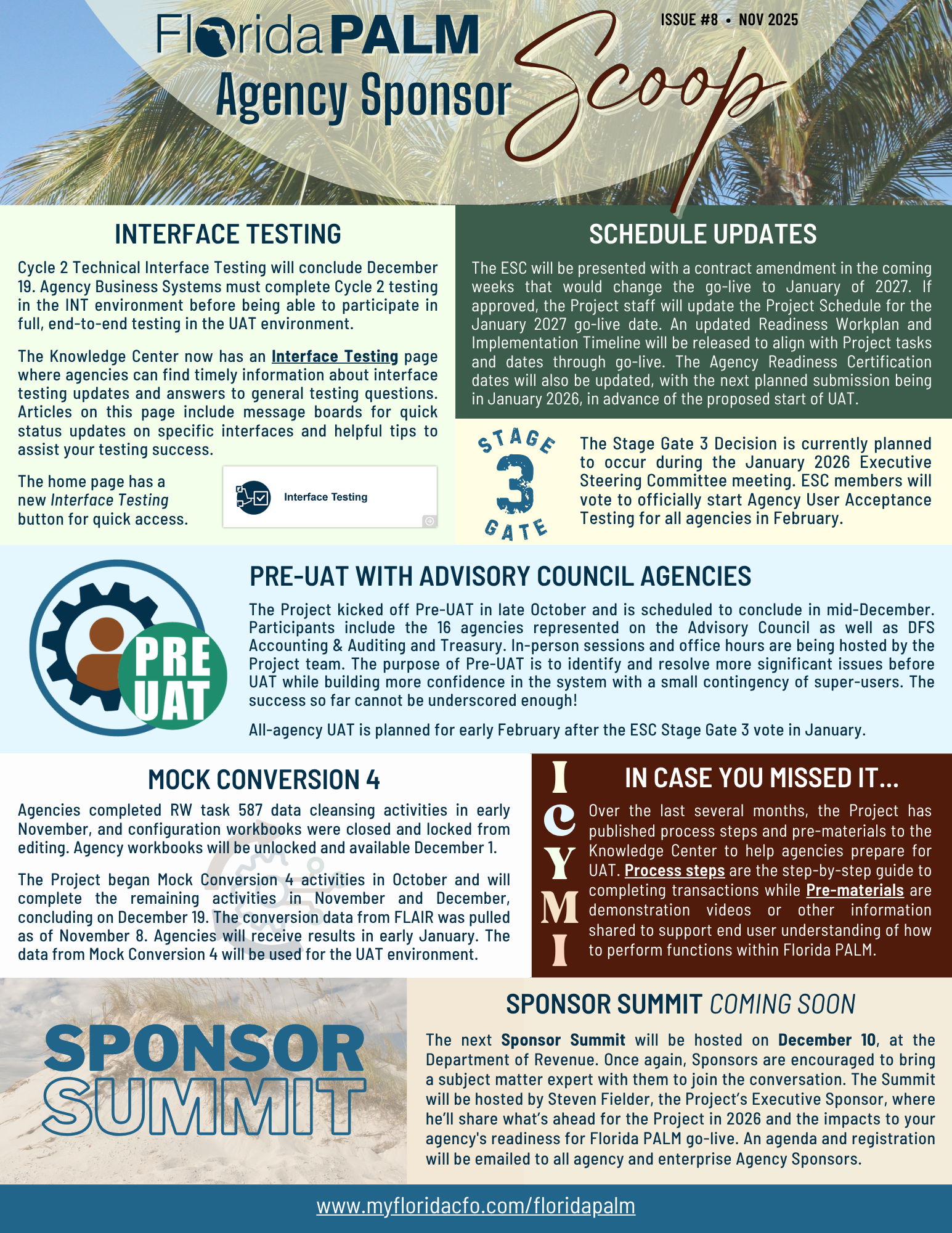 Sponsor Scoop Newsletter