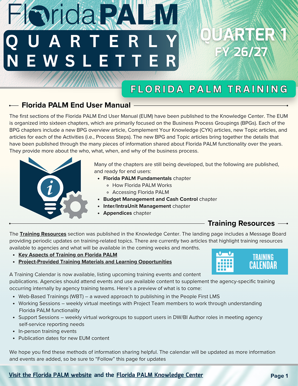Q1-2627 Screenshot of 26-27 Q1 Newsletter