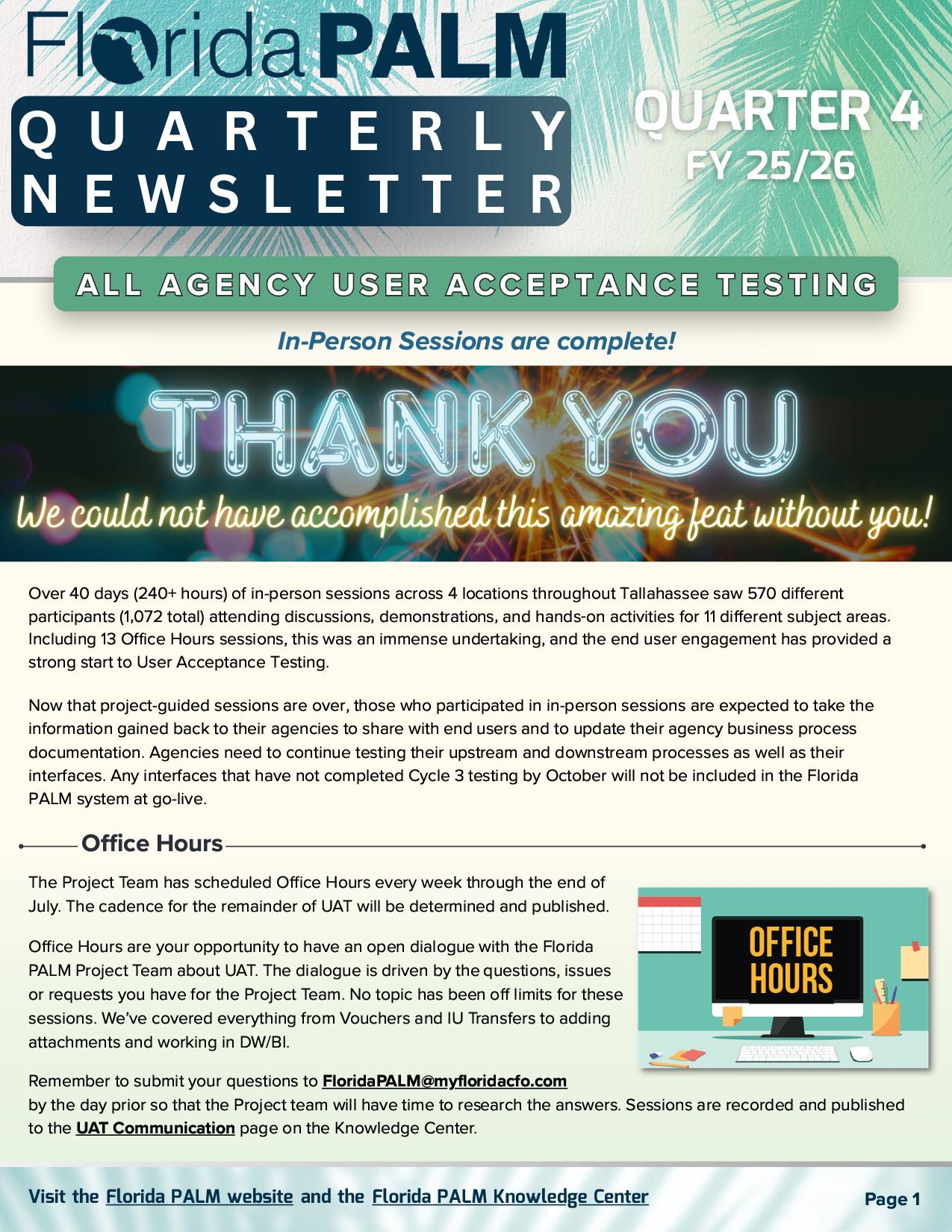 Picture of Q4 26 Newletter