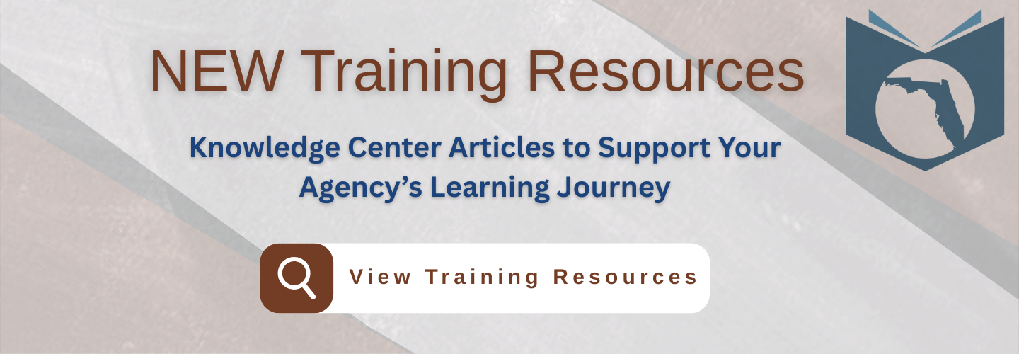 Training Resources on the Knowledge Center