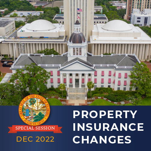 Special Session Dec 2022: Property Insurance Changes
