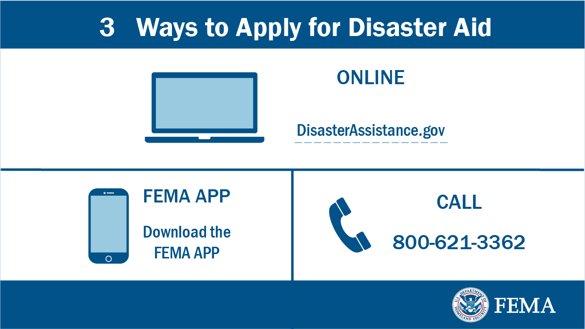 Three Ways to Apply for FEMA Disaster Aid
