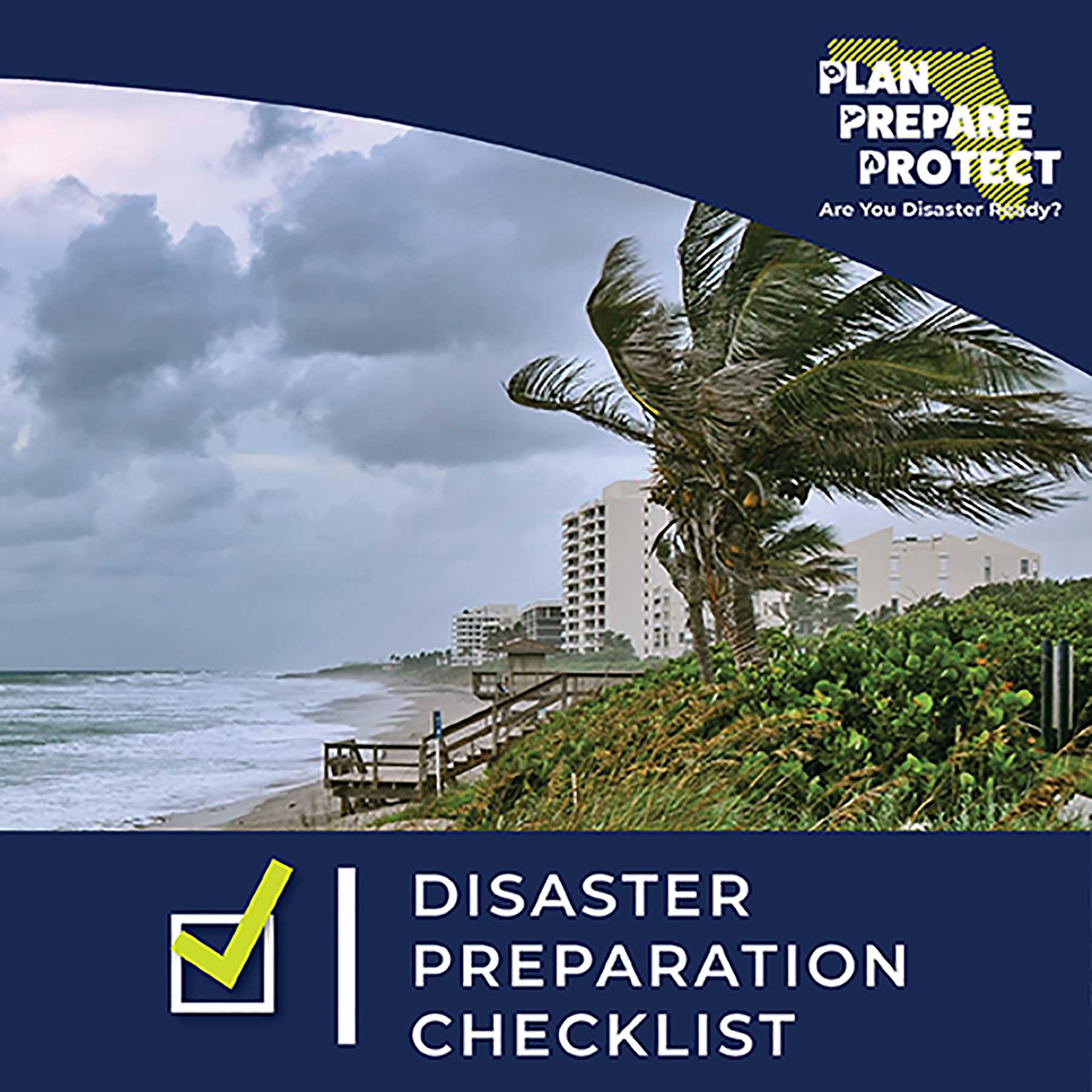 Disaster Preparation Checklist Brochure