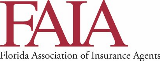 Florida Association of Insurance Agents FAIA Logo Florida Association of Insurance Agents Logo