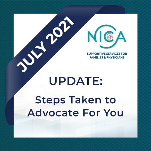 July 2021 Update: Steps Taken to Advocate For You Email