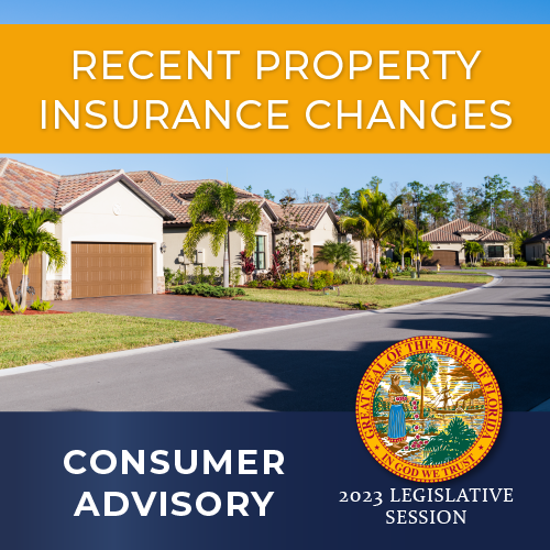 Recent Property Insurance Changes - 2023 Legislative Session