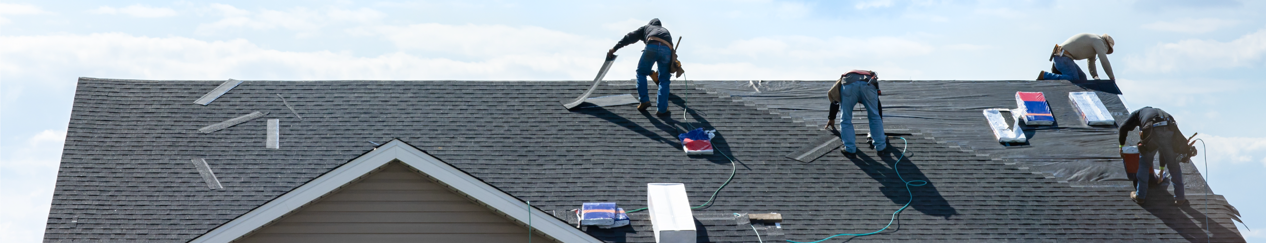 Men working on roof