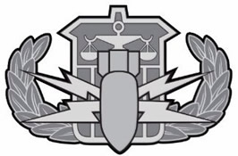 Logotipo de la Unidad de Desactivación de Explosivos (EOD)