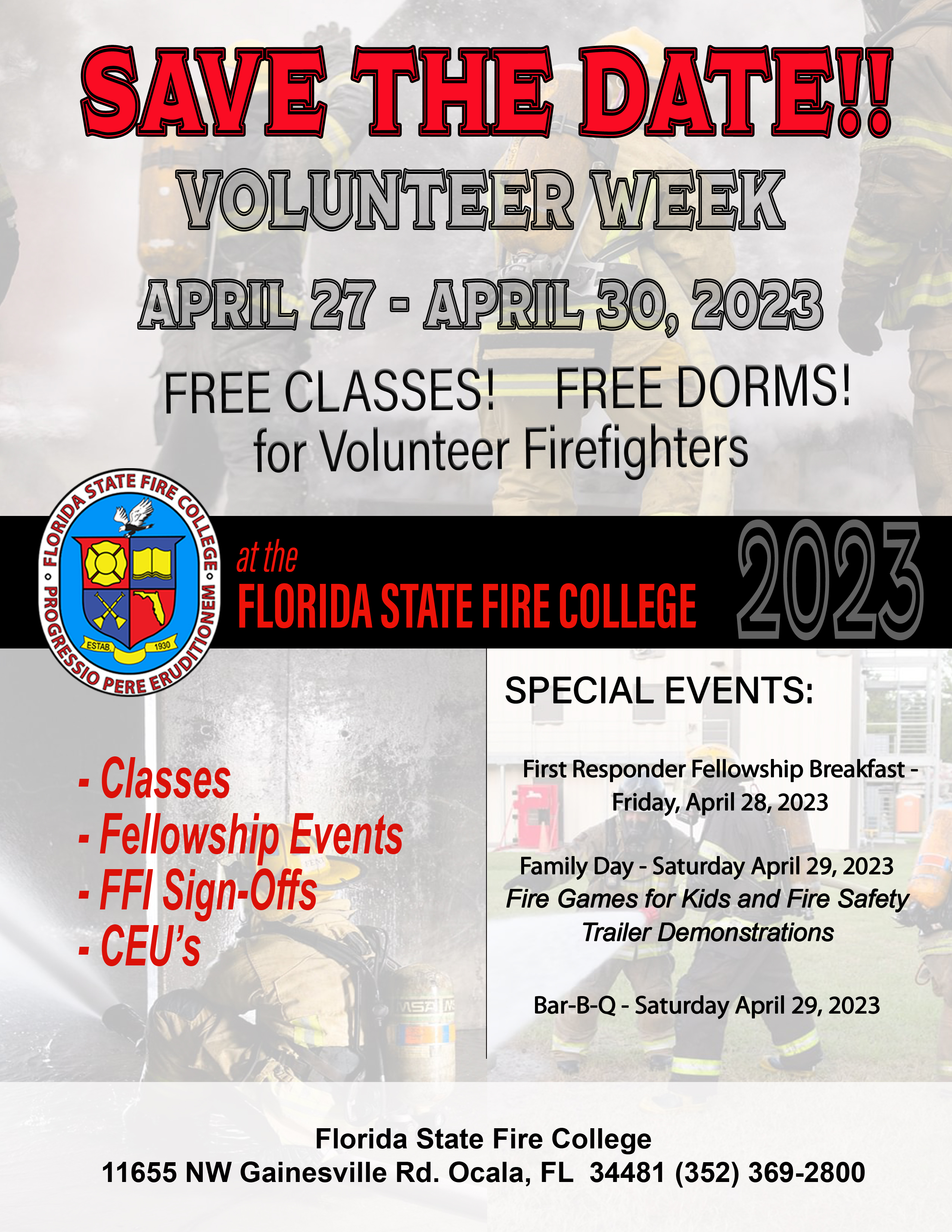 2023 - Save the Date volunteer Week announcement date April 2023
