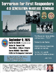 Terrorism Class September 2025 copy for publication Terrorism class flyer September 9, 2025