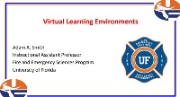 virtual learning environments power point