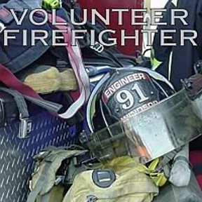 volunteer firefighter helmet