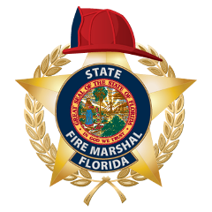 Florida Fire Marshal Logo with Florida Seal